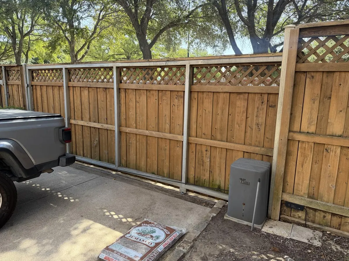 Eagle gate repair in Coppell, Texas
