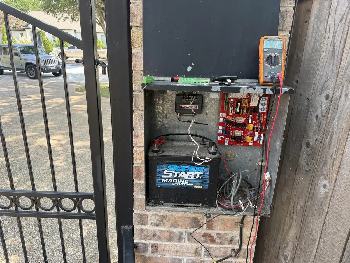 Replacement board installed; electrical testing in progress.